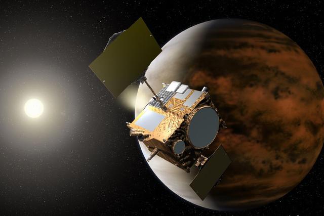 “拂晓”号探测器在2010年时因为主发动机故障错失进入金星轨道的良机