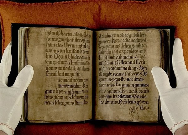 Ӣ�������͡�����ɭ��Ƥ�顷��Black book of Carmarthen���з��ֶ��Ź�����������Ϣ