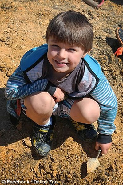 美国5岁男童跟随父亲考古 意外挖出1亿年前恐龙化石