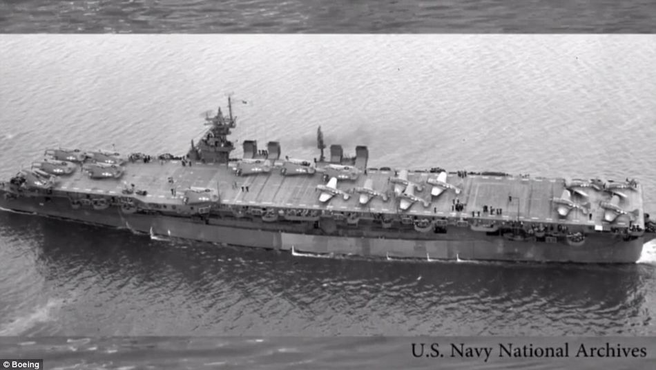 太平洋底部发现二战时期沉没的美国“独立号”航空母舰