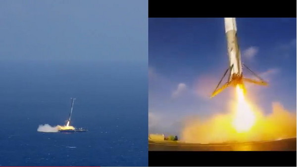 SpaceX的猎鹰9号火箭三度挑战降落在大西洋的浮动平台上仍告失败