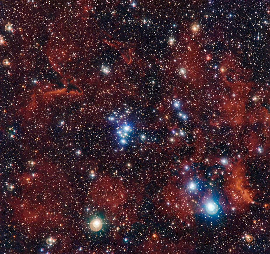 ŷ���Ϸ�����̨��ESO�������������ɢ����NGC2367
