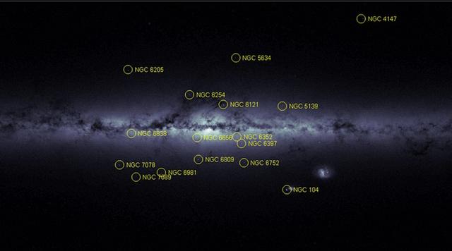 这张图像是银河系“指纹地图”,呈现银河系内恒星位置。