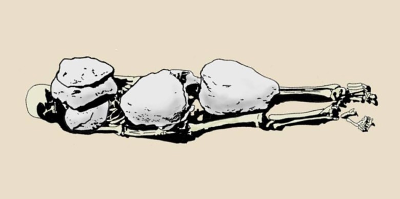 古希腊人会用大石和巨型土罐压住尸体