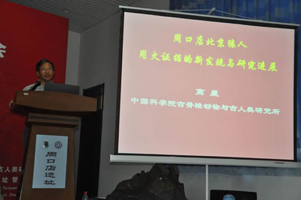 高星研究员进行专题汇报