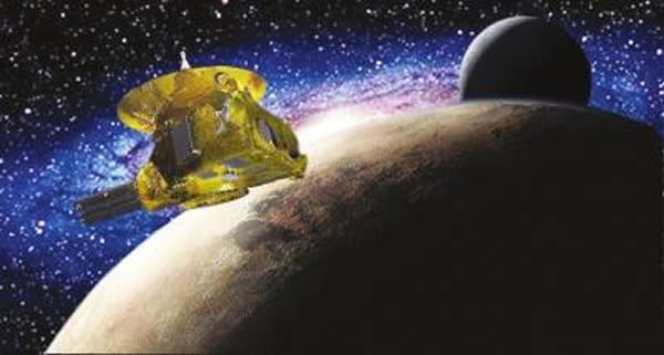 一年后“新视野”号探测器将飞出太阳系