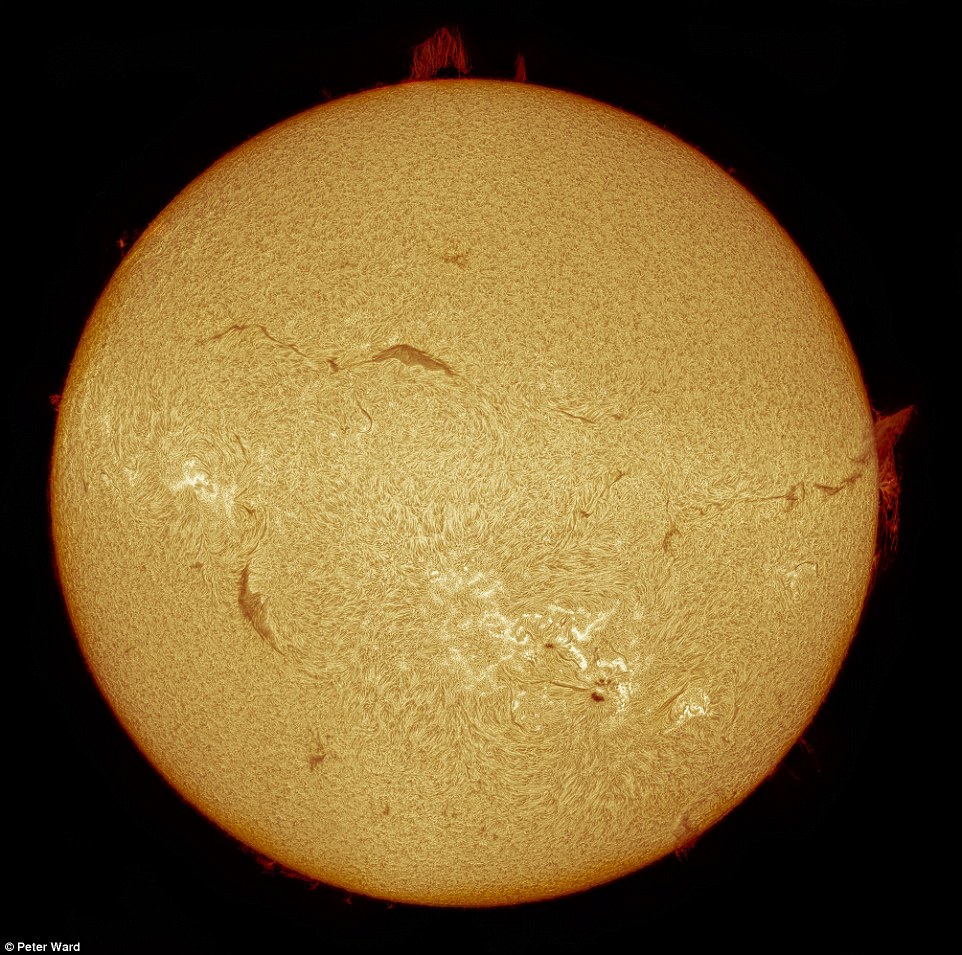 ��ӰʦPeter Ward����Ʒ��Solar Crown�����̫��ϵ������Ӱ����Ӱ��