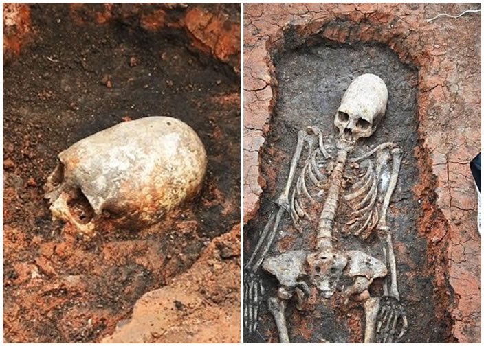 骸骨头部比常人长,一度被UFO迷相信是外星人曾经到访地球的证据。