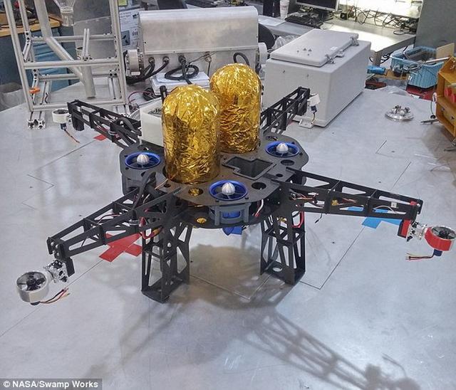 美国宇航局工程师正在研制一款无人机,能够盘旋在火星、月球和其它小行星表面上空,用于勘测未来宇航员着陆的庇护地点,同时还可以勘测该星球可利用资源。