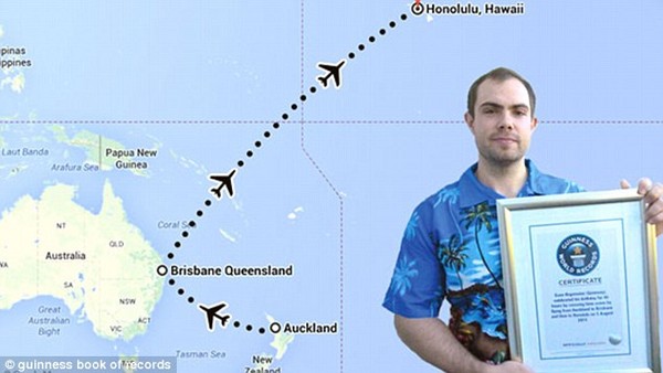 哈格迈尔创下史上「最长的生日」世界纪录,获得金氏世界纪录证。