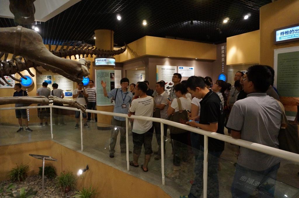 古脊椎动物与古人类学专业培训班:参观国家动物博物馆、中国古动物馆