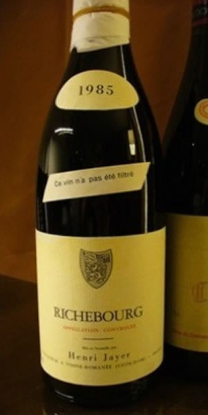 ������۵�1985�����Ѿ�Richebourg Grand Cru��