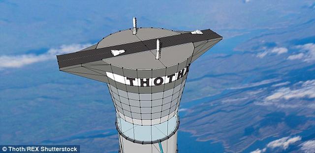 加拿大托特太空公司计划建造一个太空电梯,高度两万米,它能够节省太空燃料和发射火箭的经费开支。