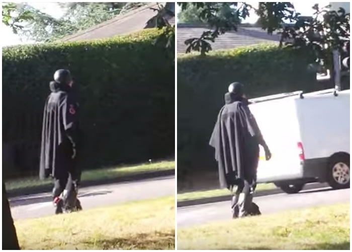 “蝙蝠侠”骤眼看来如像疾风而行