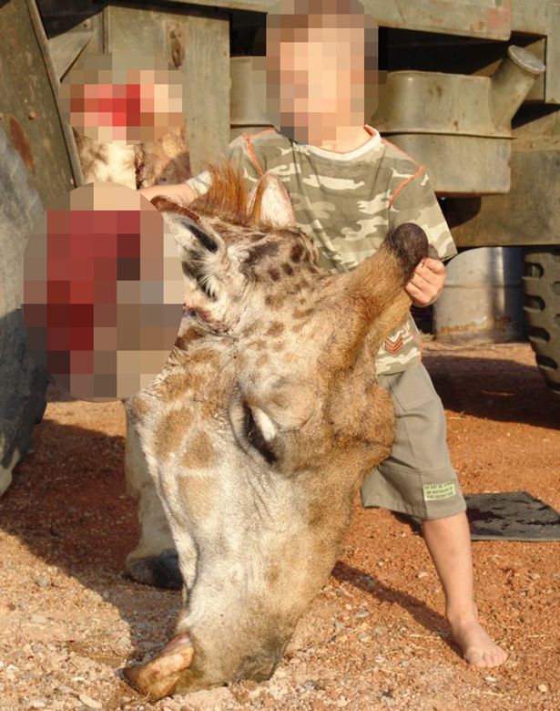 南非有反对捕猎组织直斥这些照片十分可怕。