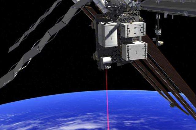 在国际空间站上进行的激光通信技术演示
