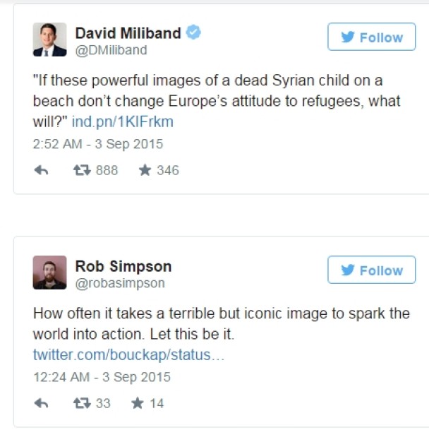 人权分子及政客纷纷指责,事件是多国造成的恶果。