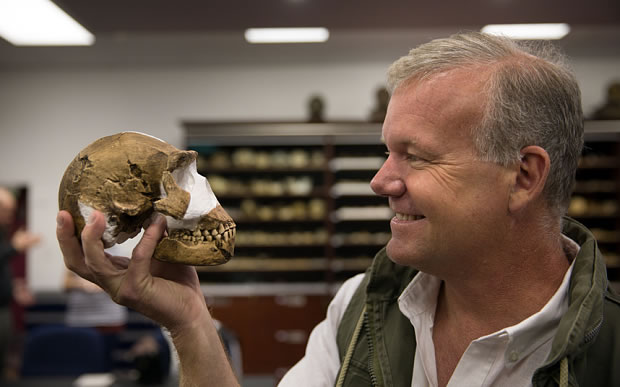 比格（图）指这人种是有史以来保存得最好的史前人类骸骨。