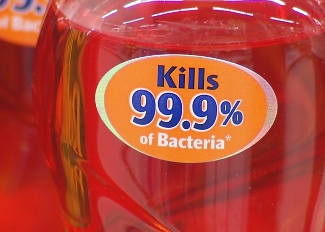 研究指抗菌肥皂与一般肥皂杀菌效果相差不大