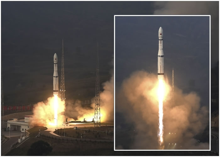 长征六号发射成功,创下一箭20星新纪录。