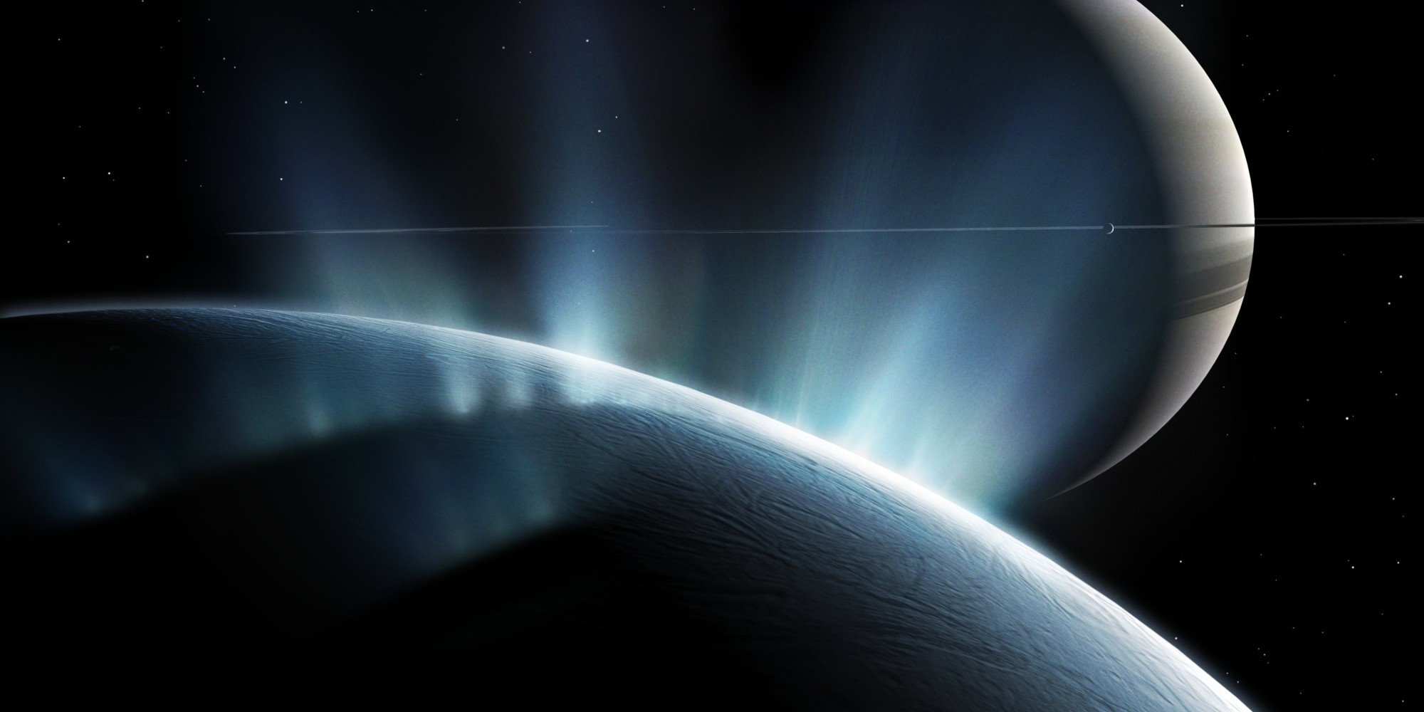 土卫二冰层下方有全球性液态水海洋的存在