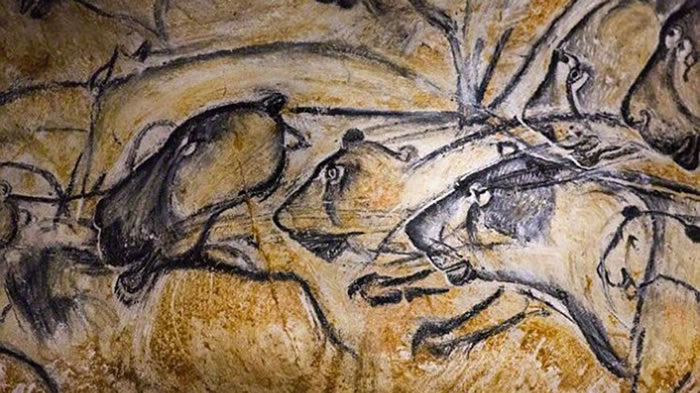 洞狮形象常见于史前洞穴壁画上