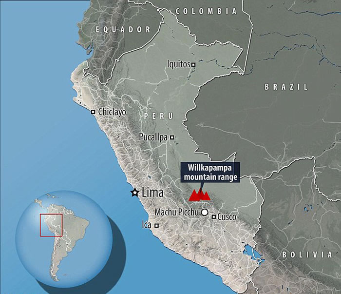 西班牙探险队在秘鲁洞穴发现大量印加文明的宗教祭祀人体遗骸