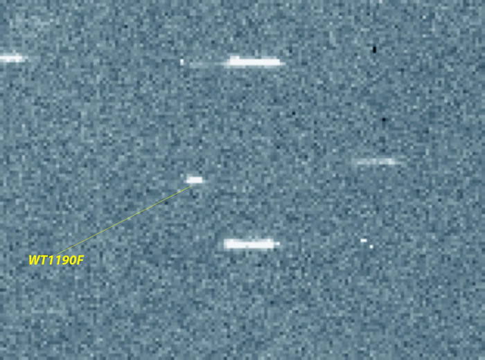 神秘太空垃圾“WT1190F”即将在11月13日坠入印度洋上空的地球大气层