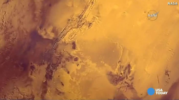 火星地表下可能还有足够的液态水可以支持细菌生物