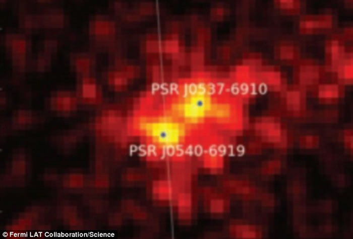 银河系邻近的蜘蛛星云发现罕见伽玛射线脉冲星PSR J0540-6919