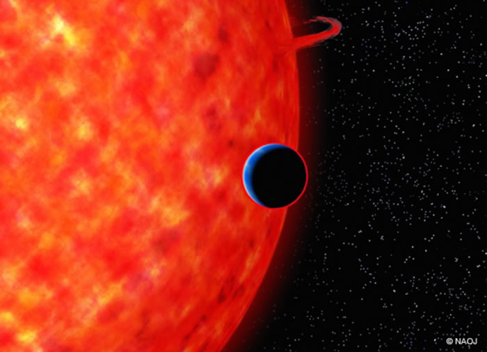 科学家通过一种叫做“瑞利散射”的技术,发现100光年之遥存在一颗拥有蓝色天空的神秘行星