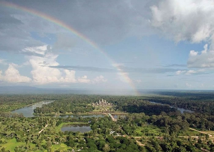 吴哥窟是著名的旅游胜地