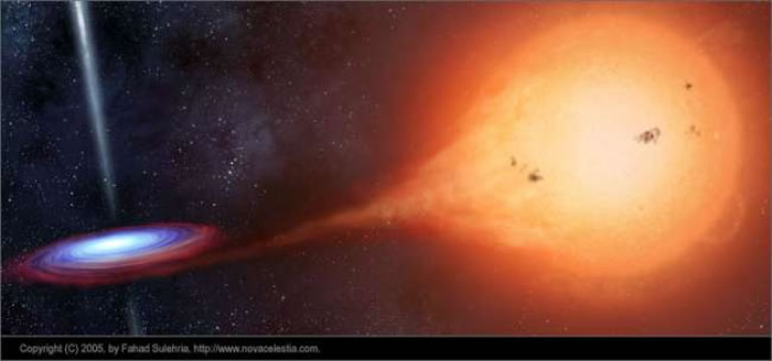 研究发现“Nova Muscae 1991”(苍蝇座新星)黑洞质量是太阳的11倍,其转动速度是每秒钟379转。