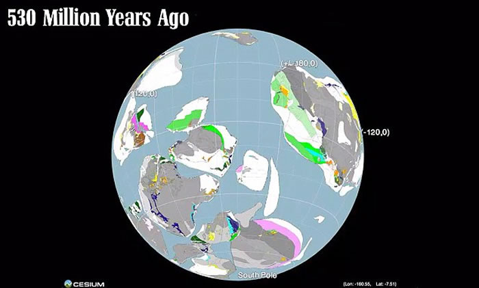 系统模拟出5亿多年前的地球