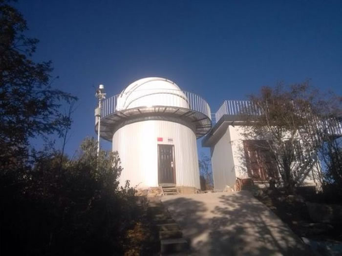 中泰70公分全自动望远镜在云南丽江建成并投入使用