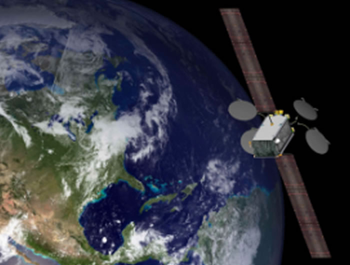 首批全电推进商业通信卫星——亚洲广播卫星-3A飞行示意图