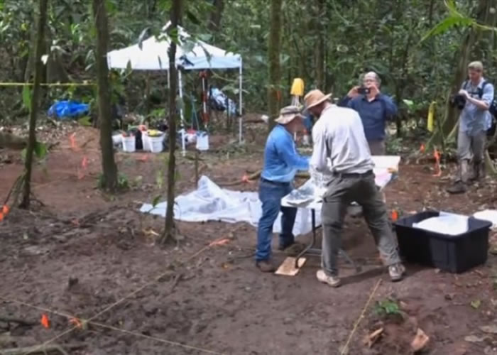 考古学家指该座古城建于公元1000至1500年。