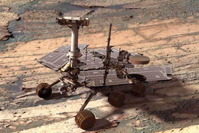 目前机遇号在火星表面行进的总里程是42.65公里