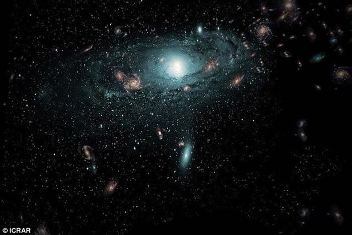 在此次发现的833个星系中,三分之一的星系是首次为科学界所知