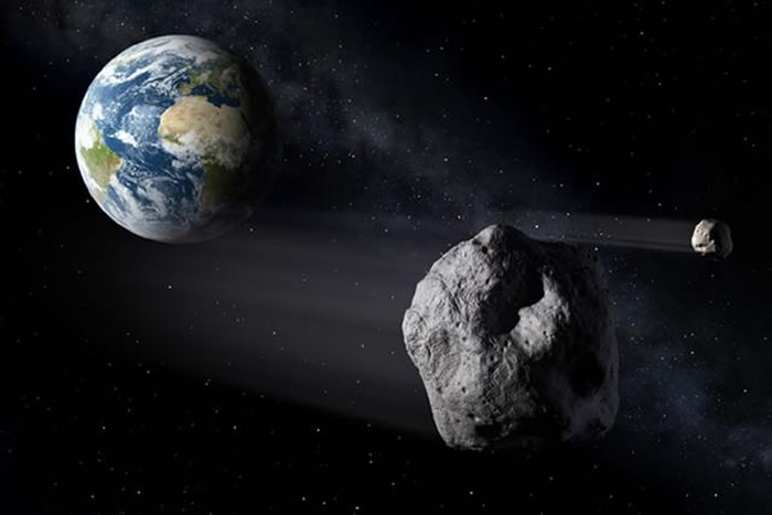 接近1公里的小行星撞击将引发连锁效应,使地球上的气候出现剧变