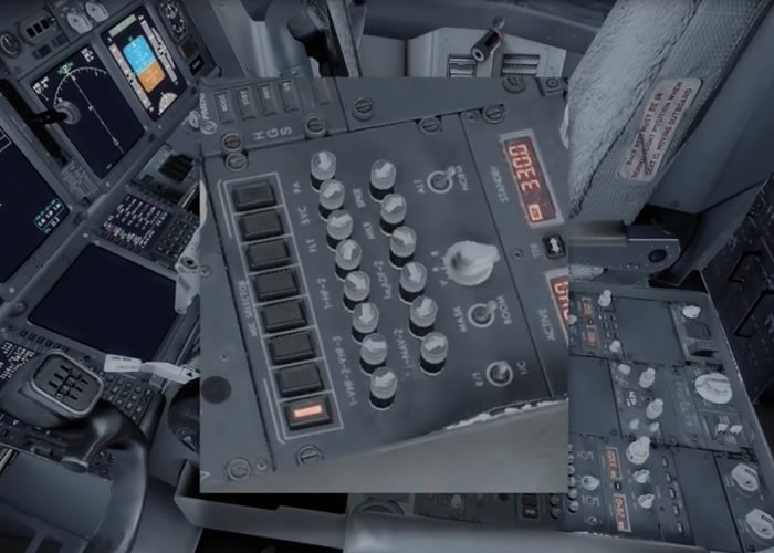 先调校至与控制塔联络的频道。