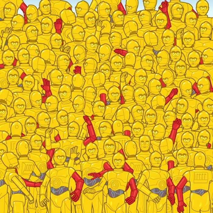 ܴӵӰսɫC-3POɵĻҳ˹С