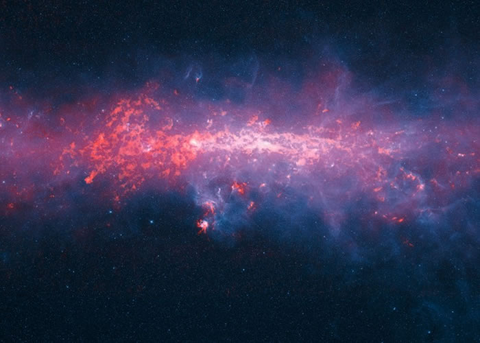 欧洲南方天文台发布迄今最详尽的银河系天图