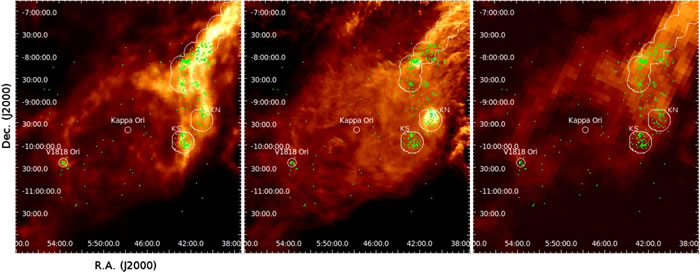 科学家认为年轻的恒星是非常强大的X射线发射源,我们经常可以探测到X射线在年轻恒星周围的气体团和尘埃结构中透射出来