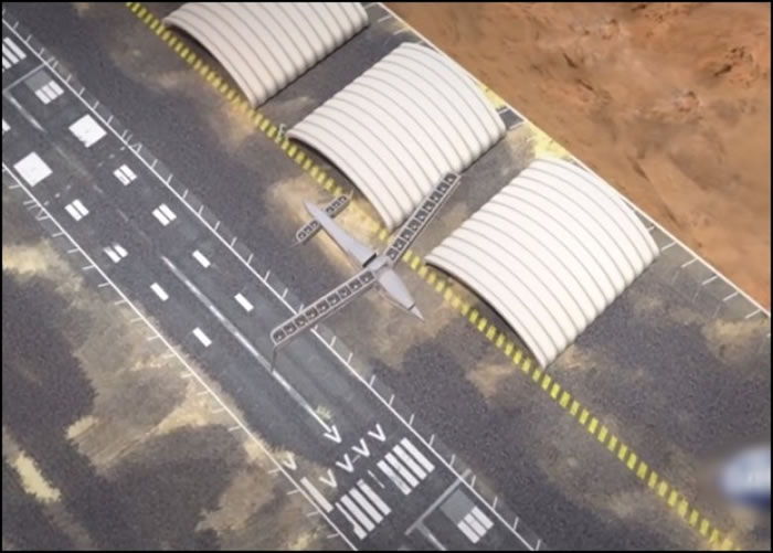 “雷击”准备垂直降落。