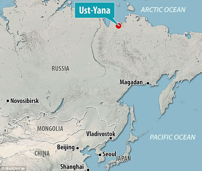 俄罗斯雅库特发现冰封12400年的狗“木乃伊”