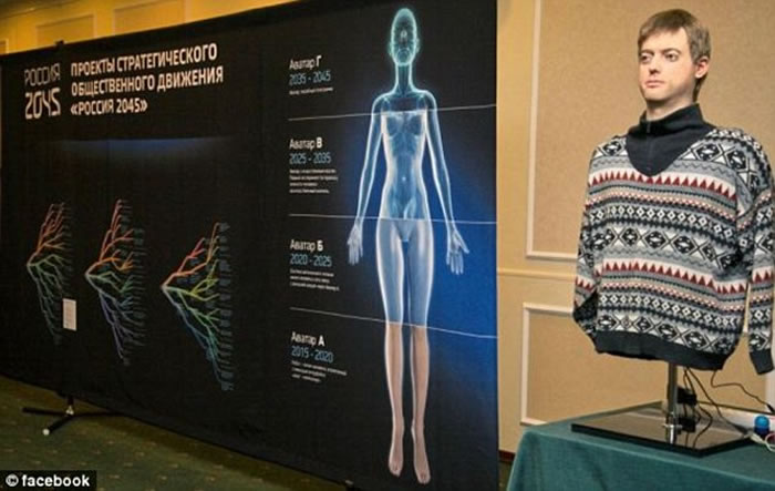 借转移意识达至永生 俄罗斯传媒大亨研阿凡达式人体