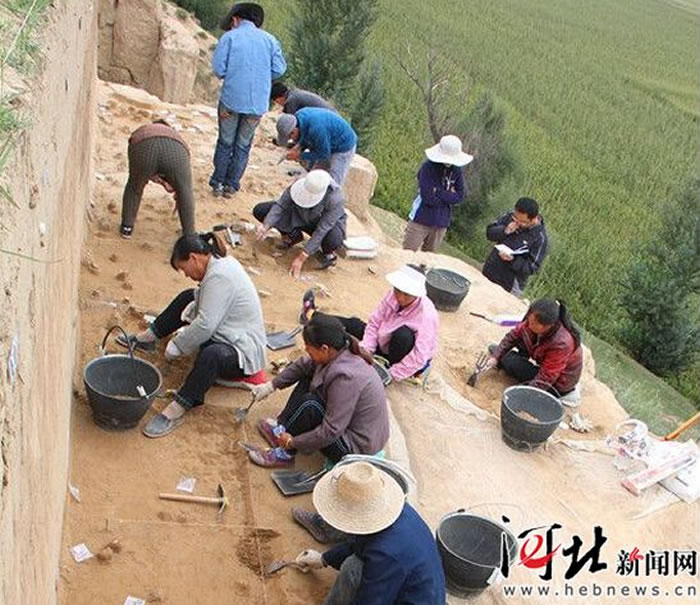 河北阳原泥河湾有一支农民考古队
