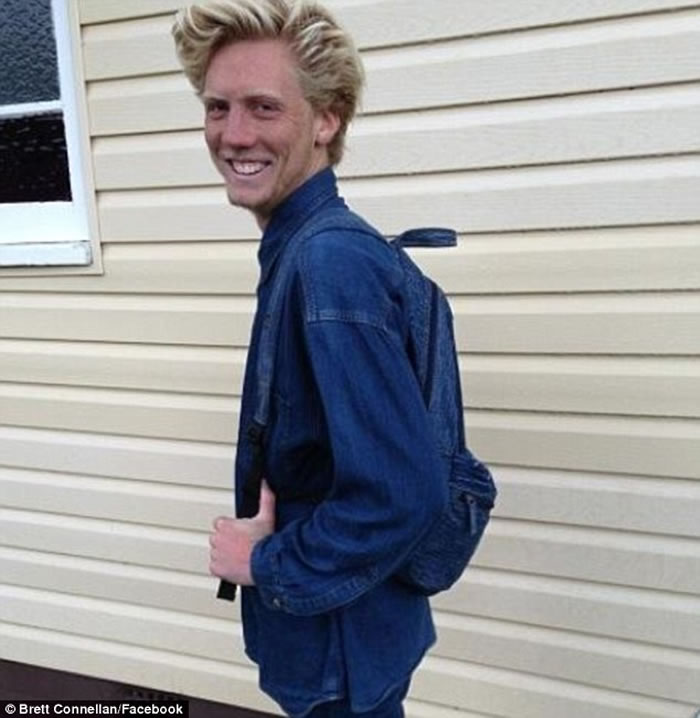 22岁专业冲浪者布雷特.康奈南(Brett Connellan)