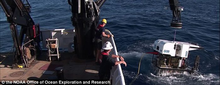 �������Һ����ߴ�������National Oceanic and Atmospheric Administration����ŷ����ŵ˹̽���ţ�Okeanos Ex